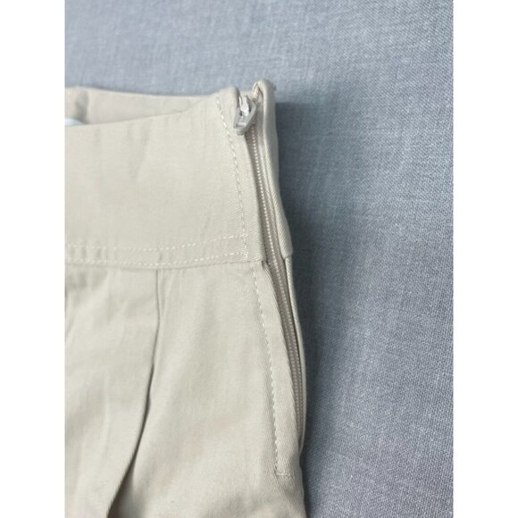 Lot of Two The Children's Place Girl's Black and Tan Side Zip Mini Uniform Skirt - Picture 9 of 11